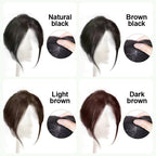 Aarenza 2025 hot sale partial bangs hair piece, natural-looking hair extension for health and beauty styling, shown on a mannequin.
