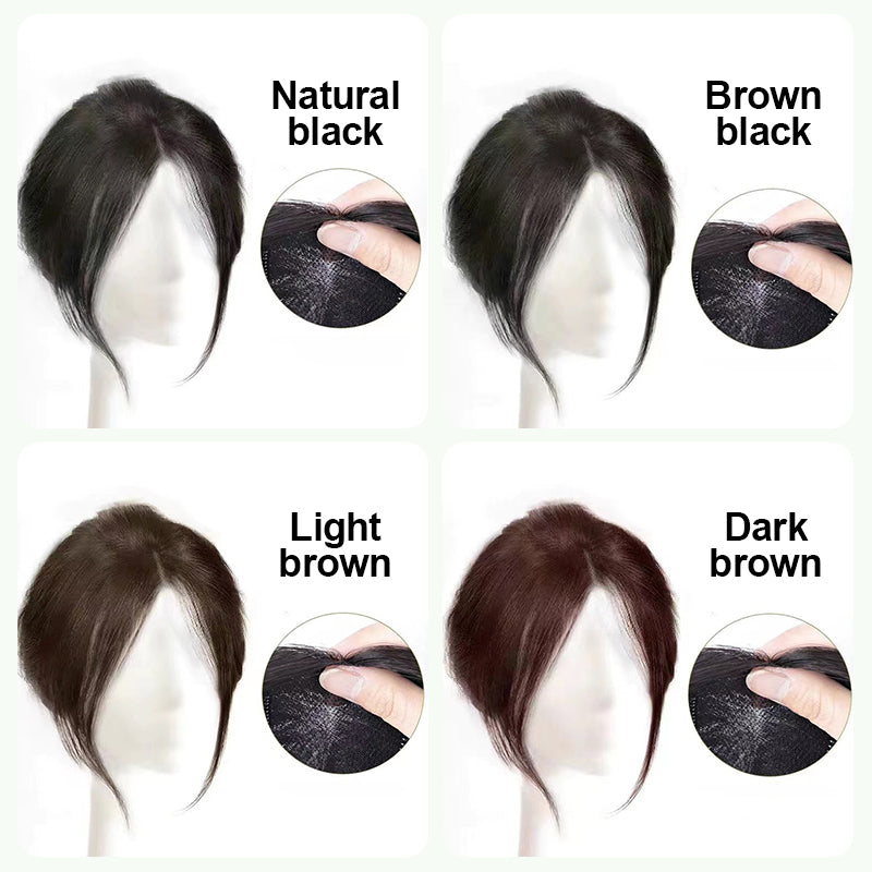 Aarenza 2025 hot sale partial bangs hair piece, natural-looking hair extension for health and beauty styling, shown on a mannequin.