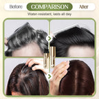 Arenzza 2-in-1 hair dye comb for gray hair, showing a close-up of the comb with bristles designed for easy hair coloring.