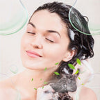 Arenzza Plant Extract Hair Care Bubble Dye Cream in a colorful tub, showcasing its vibrant packaging and creamy texture.