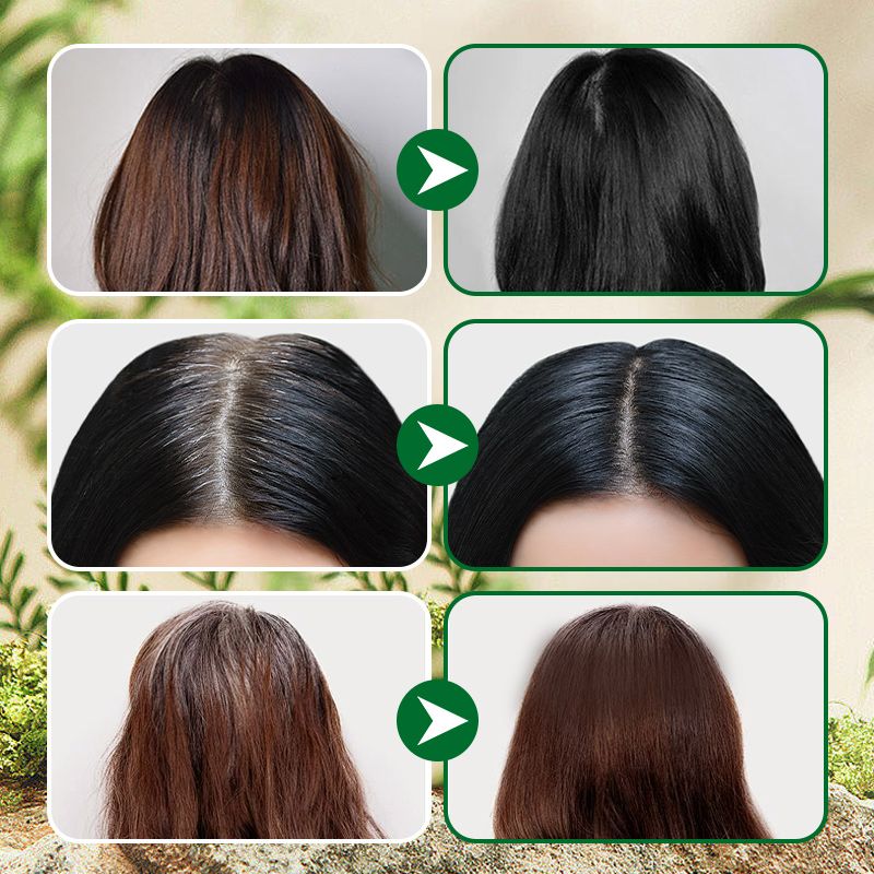 Arenzza Plant Extract Hair Care Bubble Dye Cream in a jar, showing the creamy hair dye formula for vibrant hair coloring.