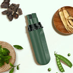 A gray hair dye pen from Arenzza, designed for temporary hair color coverage, with a sleek pen applicator visible.