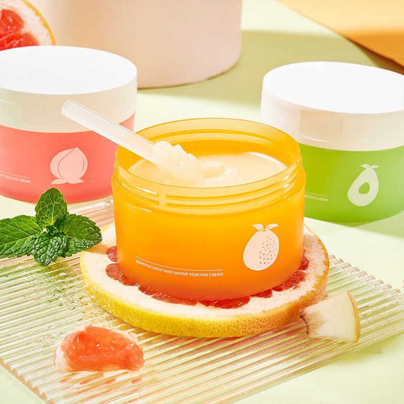Arenzza 4-in-1 Color Cleansing Balm in a jar, showing the vibrant, multicolored balm with a clean, minimalist background.