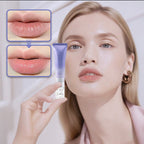 Arenzza Plumping and anti-wrinkle hydrating lip serum in a sleek tube, designed to enhance lip fullness and reduce fine lines.