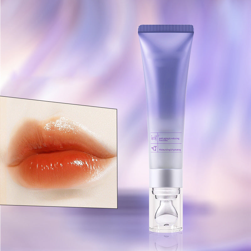 Arenzza Plumping and Anti-Wrinkle Hydrating Lip Serum in a sleek tube, designed to enhance lip fullness and reduce wrinkles.