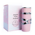 A 100ml Arenzza luxury EDP perfume spray bottle for women and men, elegant design suitable for health and beauty collection.