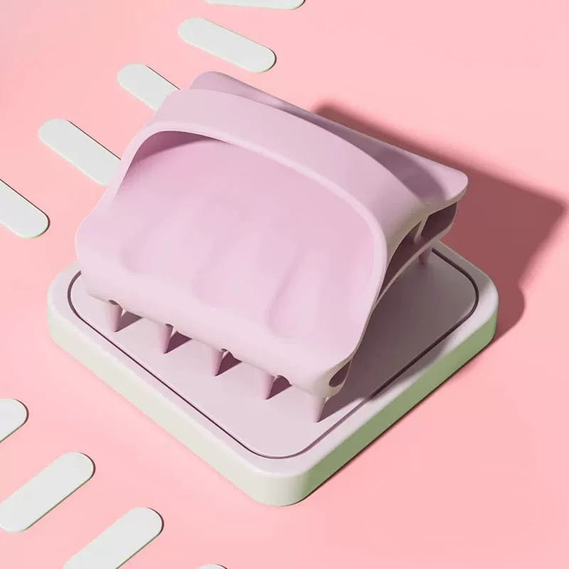 Arenzza silicone scalp massager for health and beauty, featuring flexible silicone bristles for scalp relaxation and stimulation.