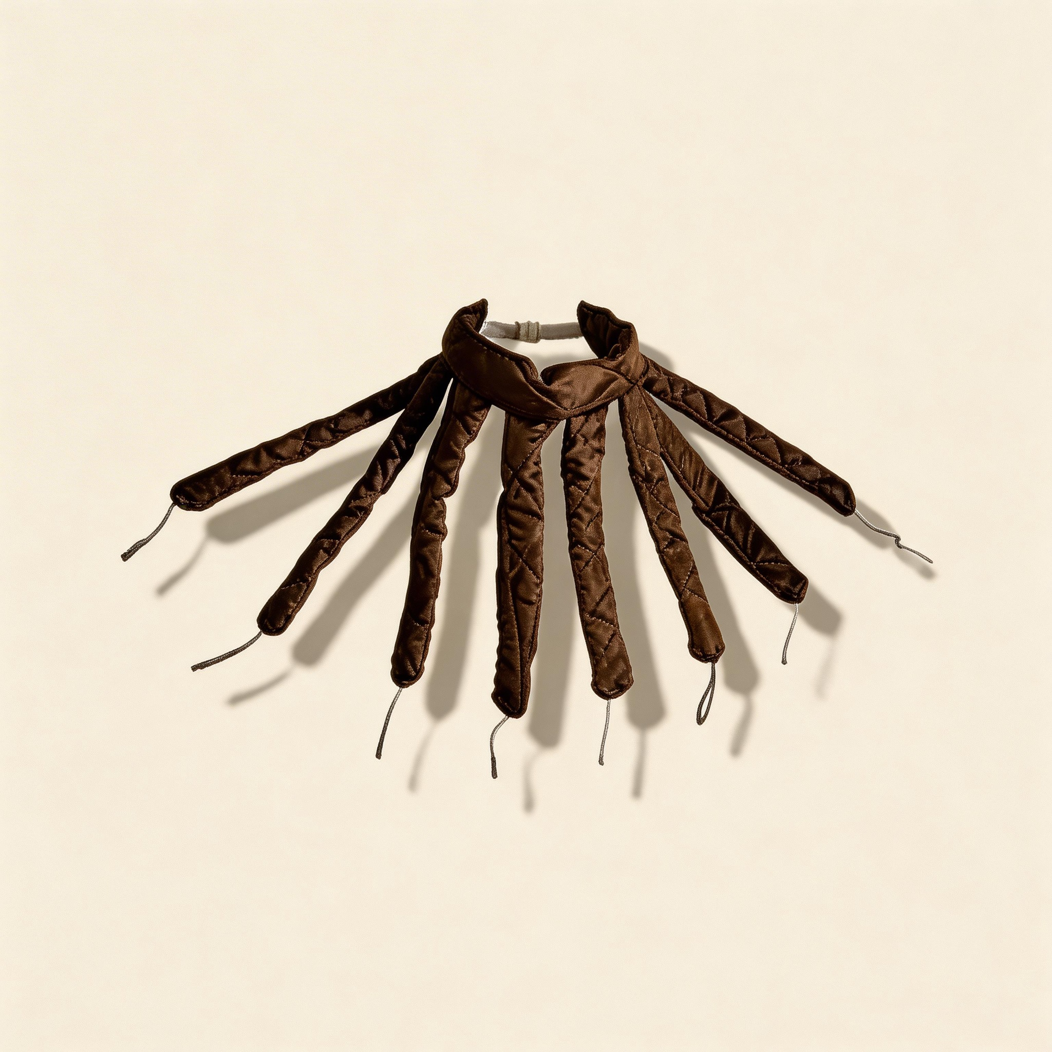 Arenzza heat-free curling hairband for sleep-in hair styling, shown in a close-up image with soft fabric and curling design.