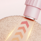 Arenzza portable dual-head electric epilator for hair removal, compact design, suitable for smooth skin in health and beauty use.