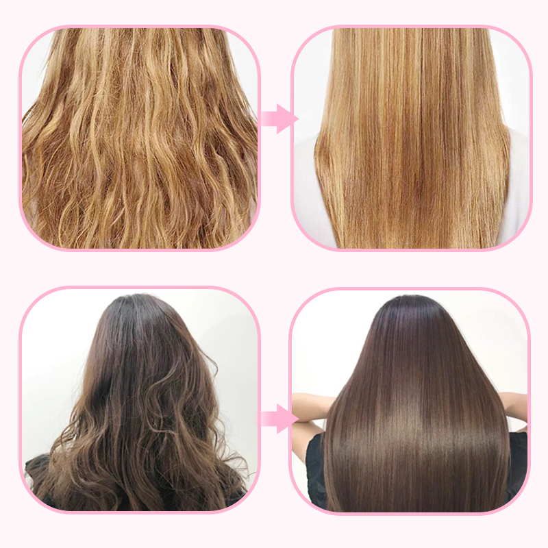 Arenzza straight and curly hair straightening comb with digital display, designed for efficient hair styling and straightening.