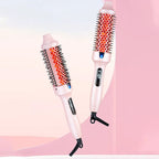 Arenzza fluffy thermal styling comb with negative ion technology, designed for hair styling and smoothing.