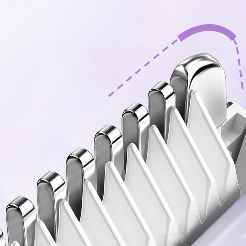 Arenzza electric dual-head body hair trimmer in waterproof design, hypoallergenic for sensitive skin, shown with trimming heads.