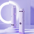 Arenzza waterproof electric dual-head body hair trimmer with hypoallergenic blades, designed for sensitive skin, shown in the image.