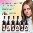 Arenzza 3-in-1 Hair Dye Comb for health and beauty, showing the colorful multi-functional hair coloring tool.