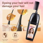 Arenzza 3-in-1 Hair Dye Comb for hair coloring and styling, featuring a colorful, multi-functional design for easy hair dyeing.