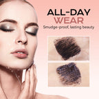 Arenzza 2-in-1 eyeshadow liner with blending brush, featuring sleek black packaging and a dual-ended makeup tool.