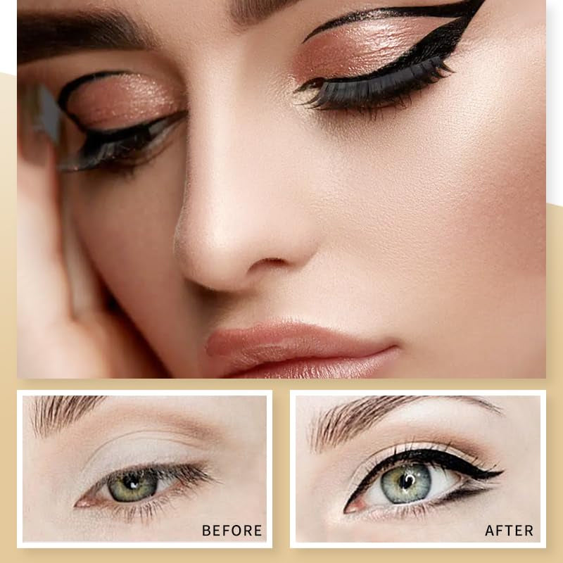 Arenzza waterproof liquid eyeliner pen with precise tip, long-lasting formula, black ink, and sleek packaging for eye makeup.
