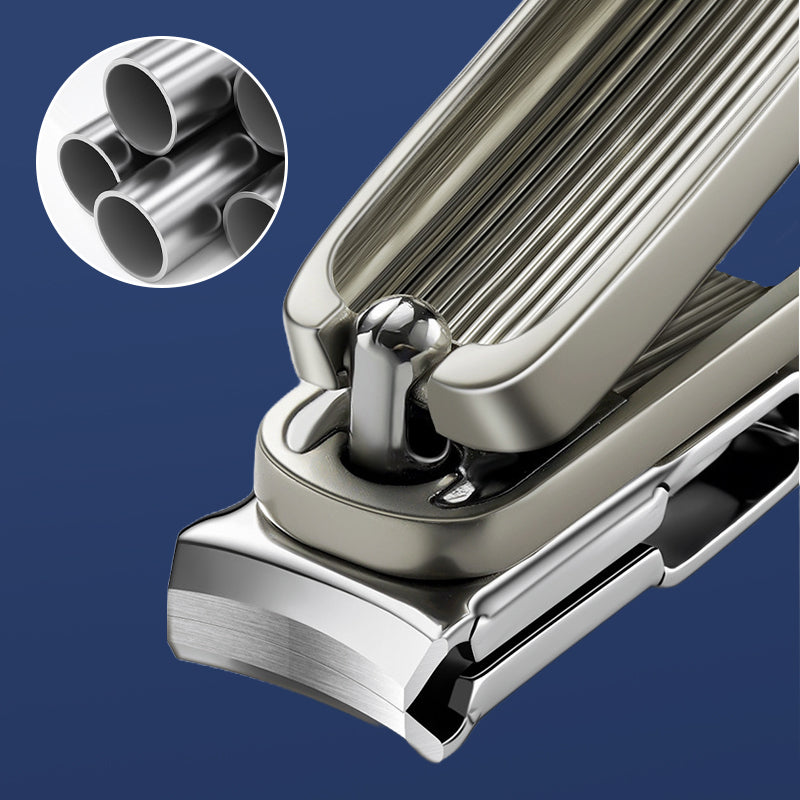 Arenzza Effortless Nail Clipper with 360° swivel head for easy use on both hands, designed for precise, comfortable nail trimming.