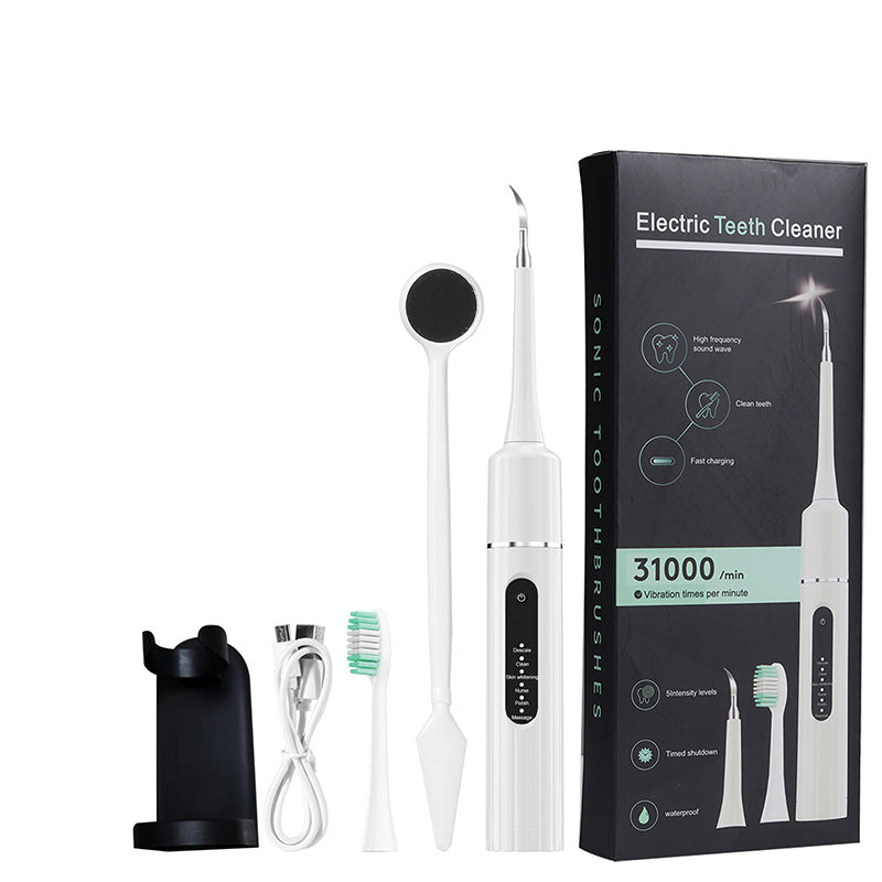Arenzza ultrasonic teeth cleaner with multiple speed settings and ergonomic design for effective oral health and dental hygiene.