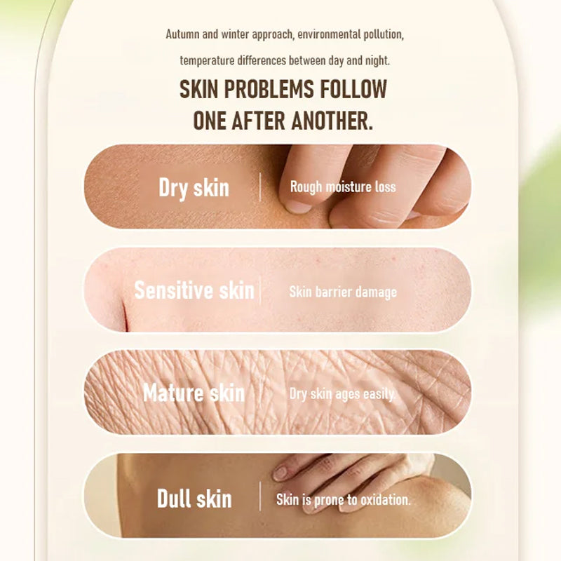Arenzza Solid Essential Oil Body Moisture Stick showing the natural, solid balm with essential oils in a sleek container.