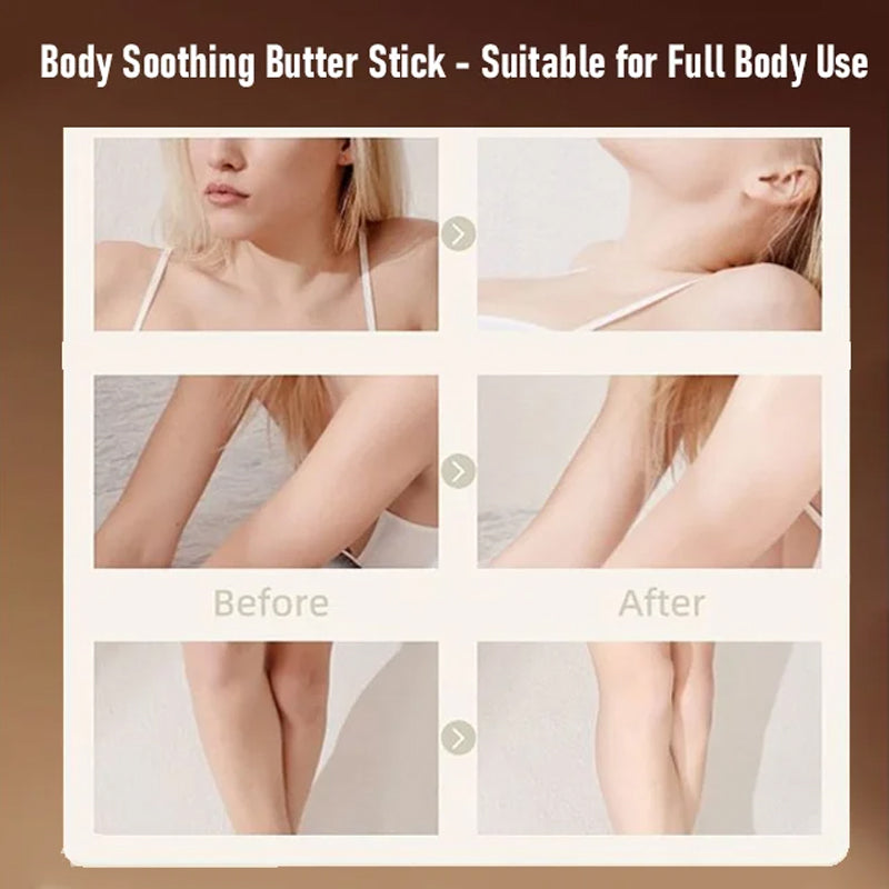 Arenzza Solid Essential Oil Body Moisture Stick, natural health and beauty product for moisturizing skin, shown in a close-up image.