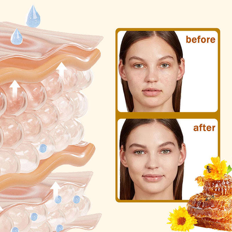 Arenzza Organic Beef Tallow Balm with Honey moisturizing cream in a jar, highlighting its natural, nourishing skincare benefits.