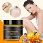 Arenzza organic beef tallow balm with honey in a moisturizing cream jar, designed for skin hydration and health.