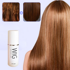Arenzza wig hair care spray for synthetic and natural hair wigs, in a spray bottle, suitable for health and beauty use.