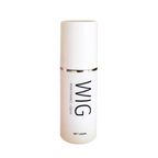 Arenzza wig hair care spray for synthetic and natural hair wigs, spray bottle with product label, in a health and beauty setting.