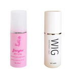 Arenzza wig hair care spray for synthetic and natural wigs, in a spray bottle, designed for healthy, shiny wig hair.