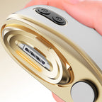 Arenzza 2-in-1 electric nail clipper and polisher for health and beauty, shown with the device and attachments on a white background.