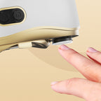 Arenzza 2-in-1 electric nail clipper and polisher device with ergonomic handle and compact design for health and beauty care.