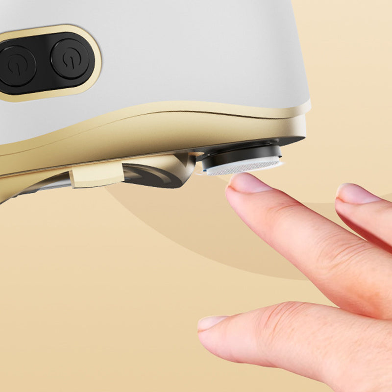 Arenzza 2-in-1 electric nail clipper and polisher device with ergonomic handle and compact design for health and beauty care.