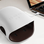 Arenzza 3-Speed Cordless Hand Massager with Heat and Compression for relaxing hand therapy and pain relief.