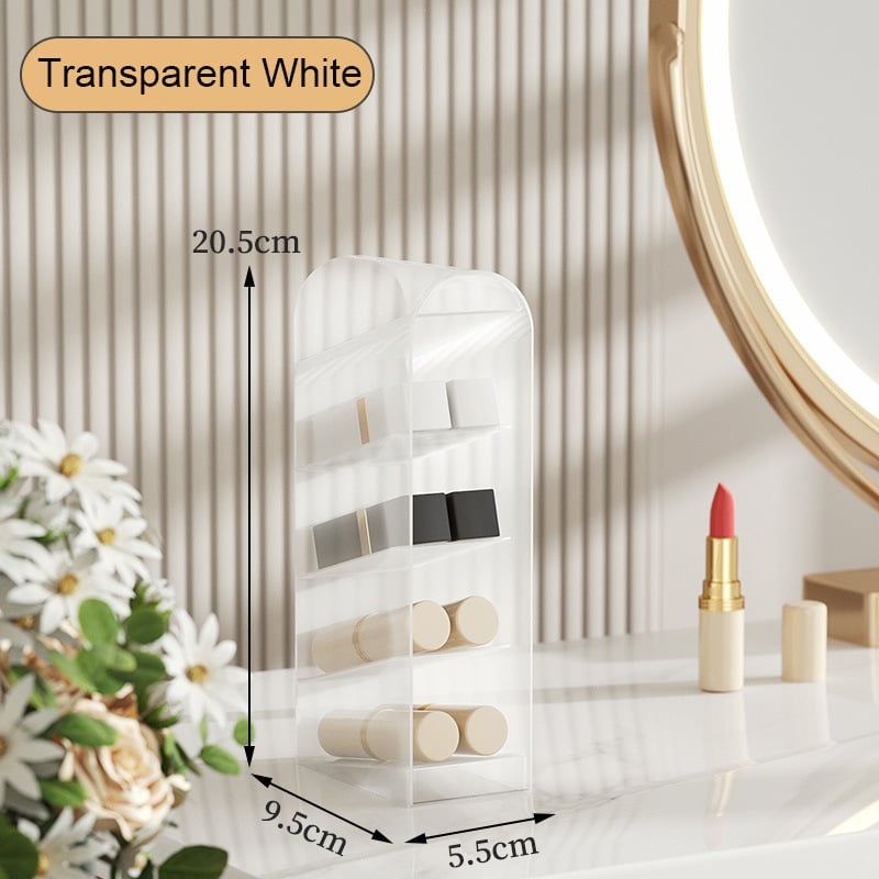 Arenzza sliding lid toothbrush organizer with hygienic, drip-free, space-saving design for bathroom storage.