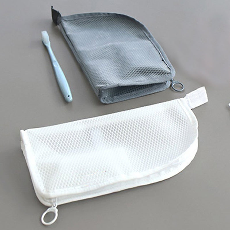 Arenzza portable lightweight travel toiletry bag with multiple compartments, made of durable material for health and beauty essentials.