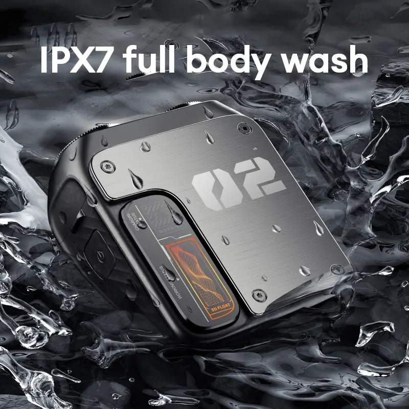 A men’s waterproof electric shaver by Arenzza with a sleek design, suitable for wet and dry shaving in health and beauty.