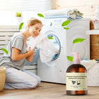 Arenzza women's underwear anti-bacterial care detergent bottle showing label and product information on a white background.
