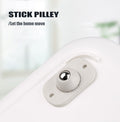 Arenzza 360-degree Stick Pulley for home improvements, mounted on a wall with a sturdy rope and pulley system.