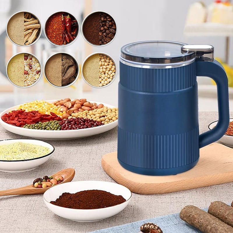 Arenzza large capacity electric grinding cup for fast crushing and grinding, ideal for home improvement tasks.