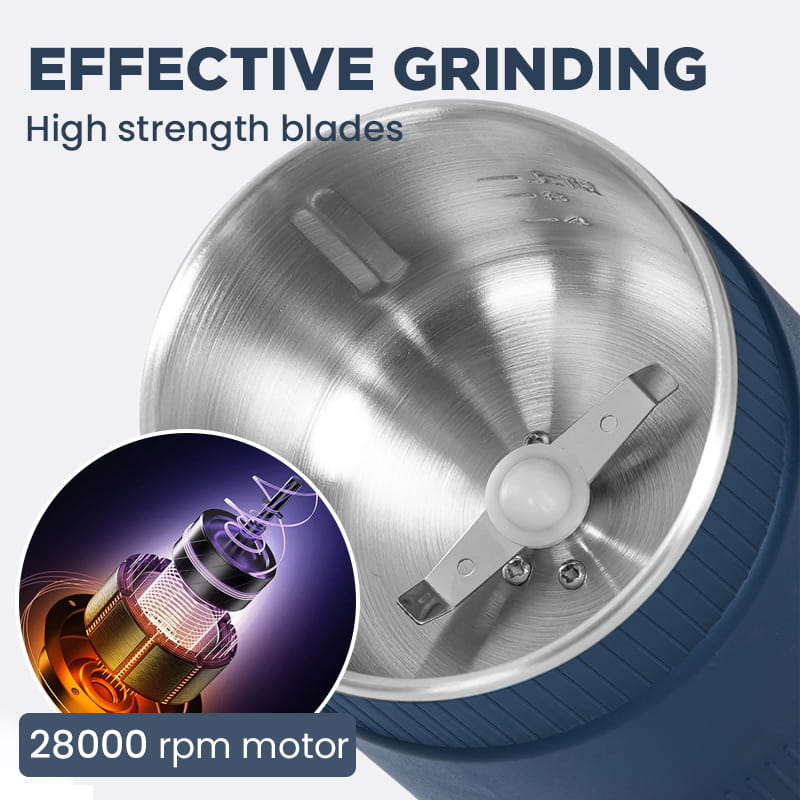 Arenzza large capacity electric high-speed crushing and grinding cup for home improvements, shown attached to a kitchen countertop.