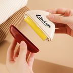 Arenzza portable reusable sticky lint roller with handle, designed for removing lint and pet hair from clothing and upholstery.