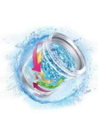 Arenzza washer cleaner bottle for home improvement, with label showing cleaning solution for washing machines.