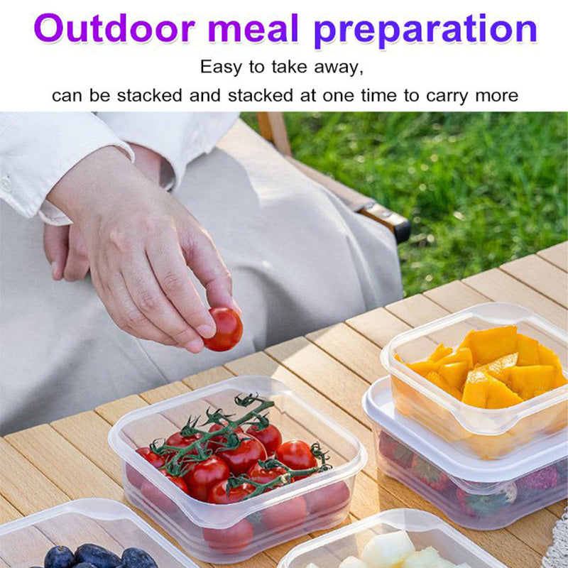 Arenzza refrigerator fresh frozen meat storage container for efficient home meat preservation and organization.