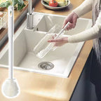 Arenzza 3-in-1 long handled cleaning cup brush with a sturdy handle and multi-purpose cleaning brush head for home improvements.