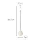 Arenzza 3-in-1 long handled cleaning cup brush with ergonomic grip, designed for versatile home cleaning tasks.