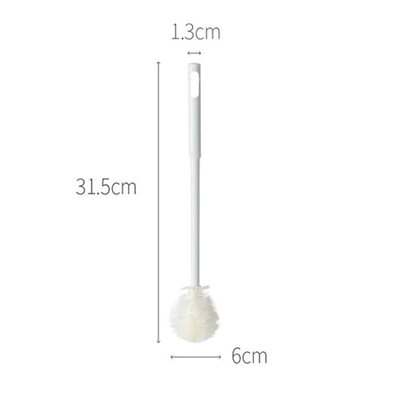 Arenzza 3-in-1 long handled cleaning cup brush with ergonomic grip, designed for versatile home cleaning tasks.
