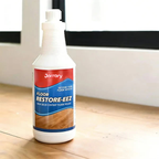 Arenzza Clean-llx Floor Restorer bottle with label, designed to shine and protect floors instantly.