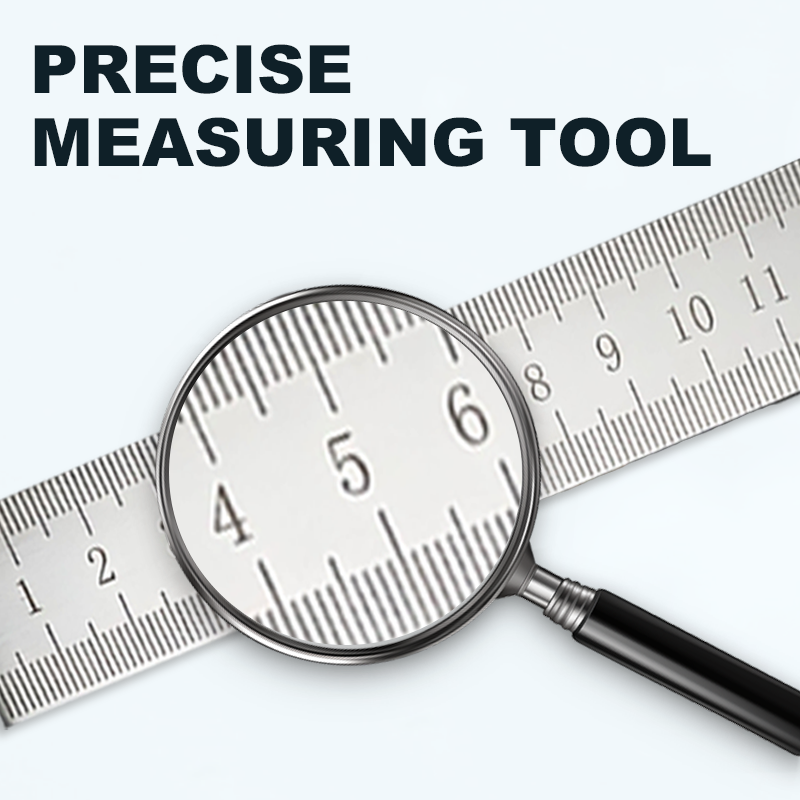 Arenzza multifunctional portable self-defense stainless steel ruler, compact and durable, designed for versatile everyday use.