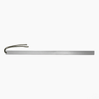 Arenzza multifunctional portable self-defense stainless steel ruler, compact and versatile for safety and measurement tasks.